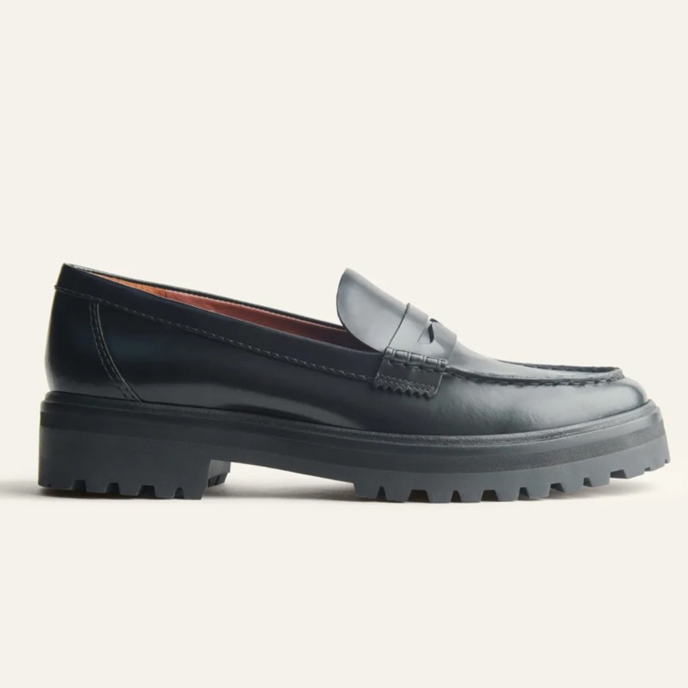 Reformation Agathea Chunky Lug Sole Loafer